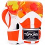 Top King "Camouflage" Боксерские Перчатки Тайский Бокс Orange